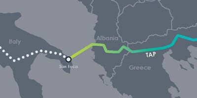 Žemėlapyje bakstelėkite Albanija